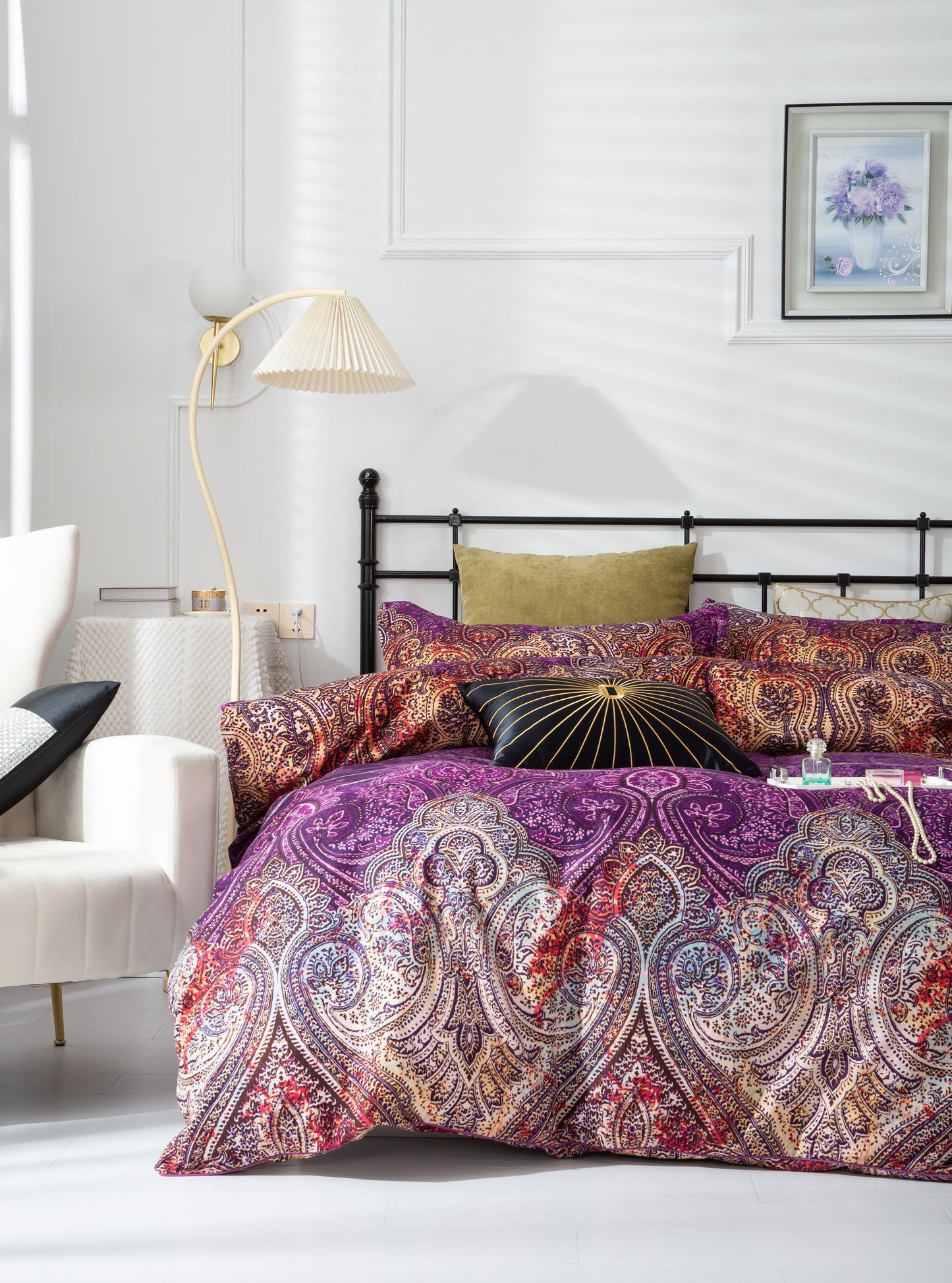 ASTER Queen/King/Super King Size Bed Duvet/Doona/Quilt Cover Set