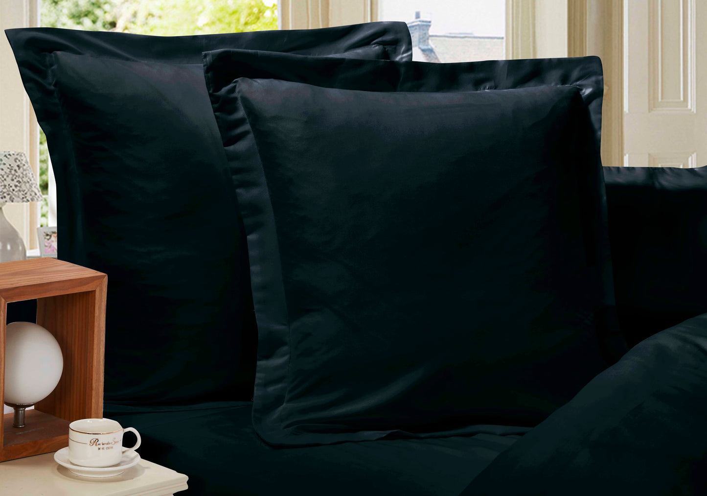 Pair of 1000TC Ultra Soft European Pillowcases
