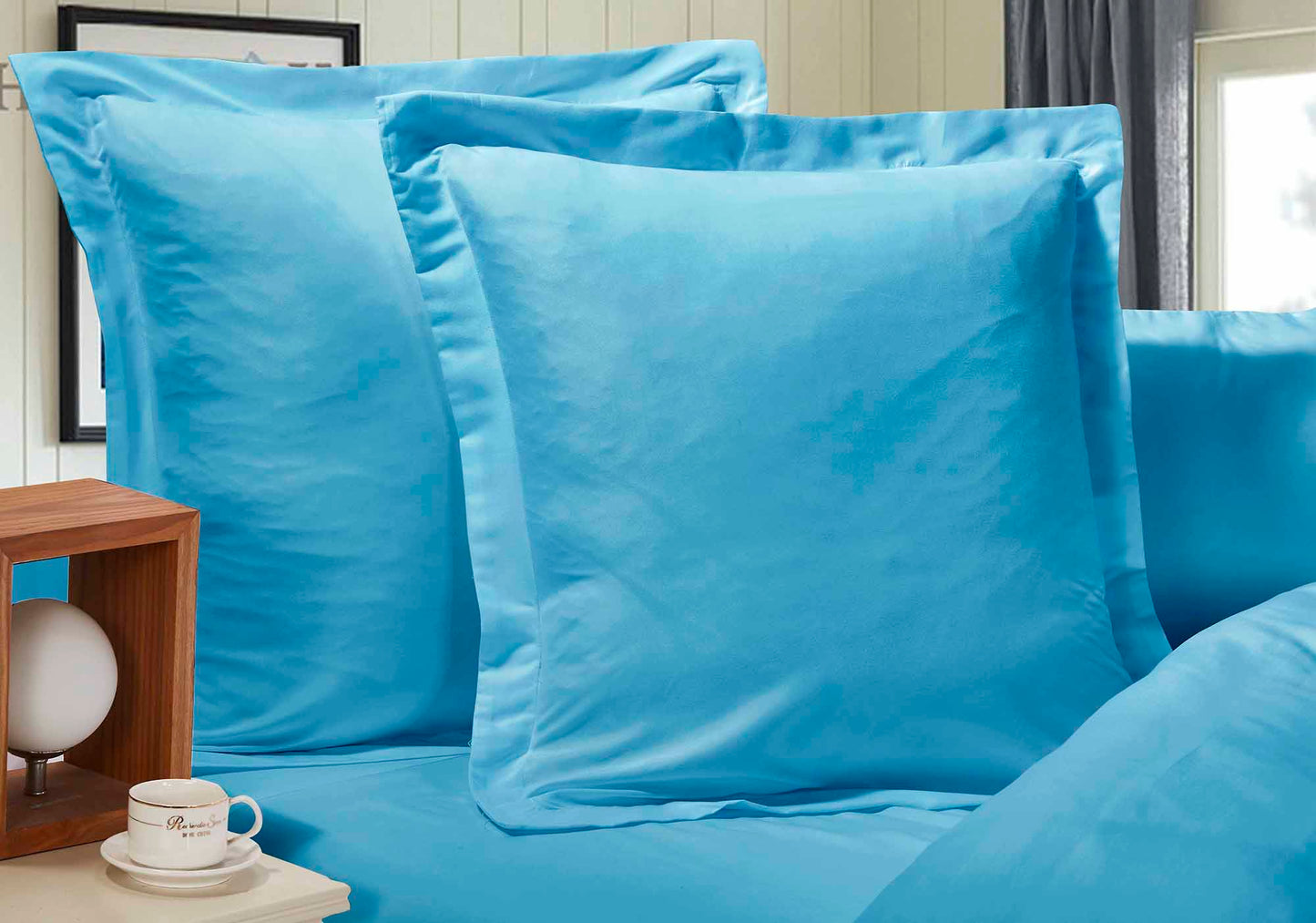 Pair of 1000TC Ultra Soft European Pillowcases