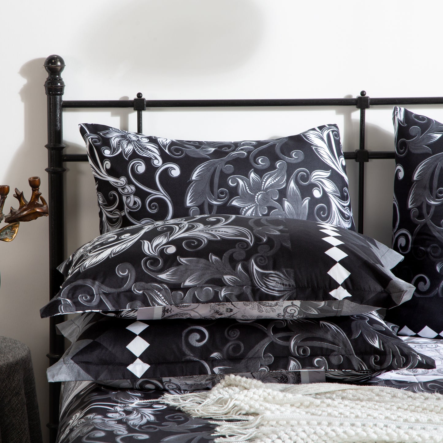 Pair of COSTA European Pillowcases 65cm x 65cm