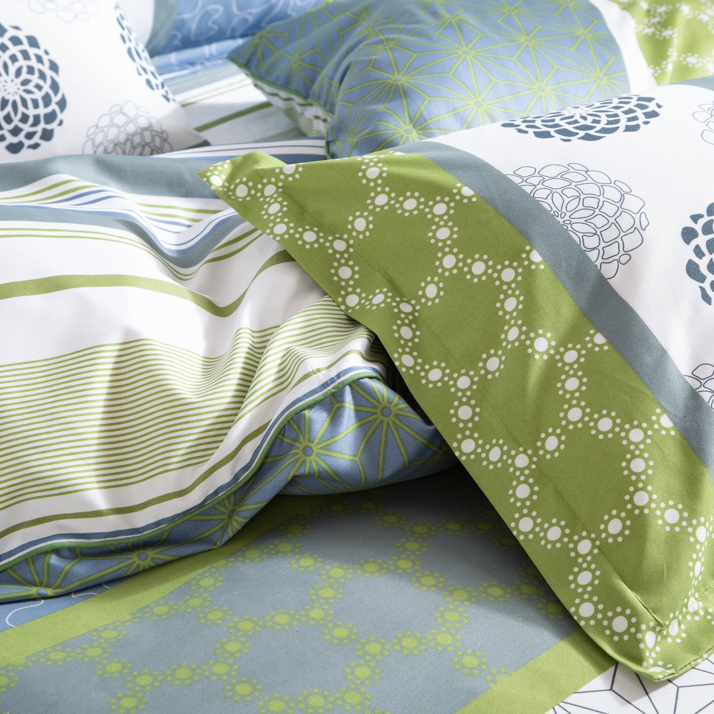 DEXTER Quilt Cover Set - Single/Double Queen/King/Super King Size Bed