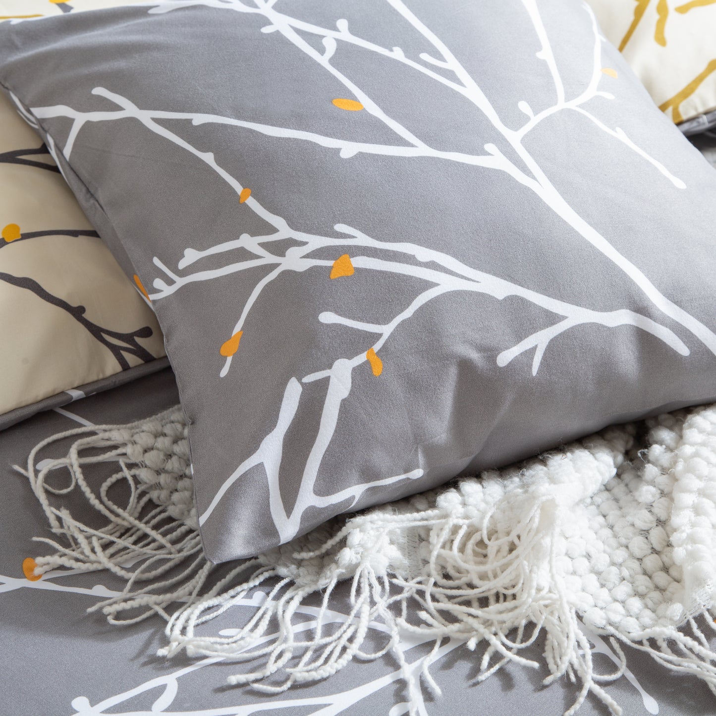 TREE Quilt Cover Set-Double Queen/King/Super King Size Bed