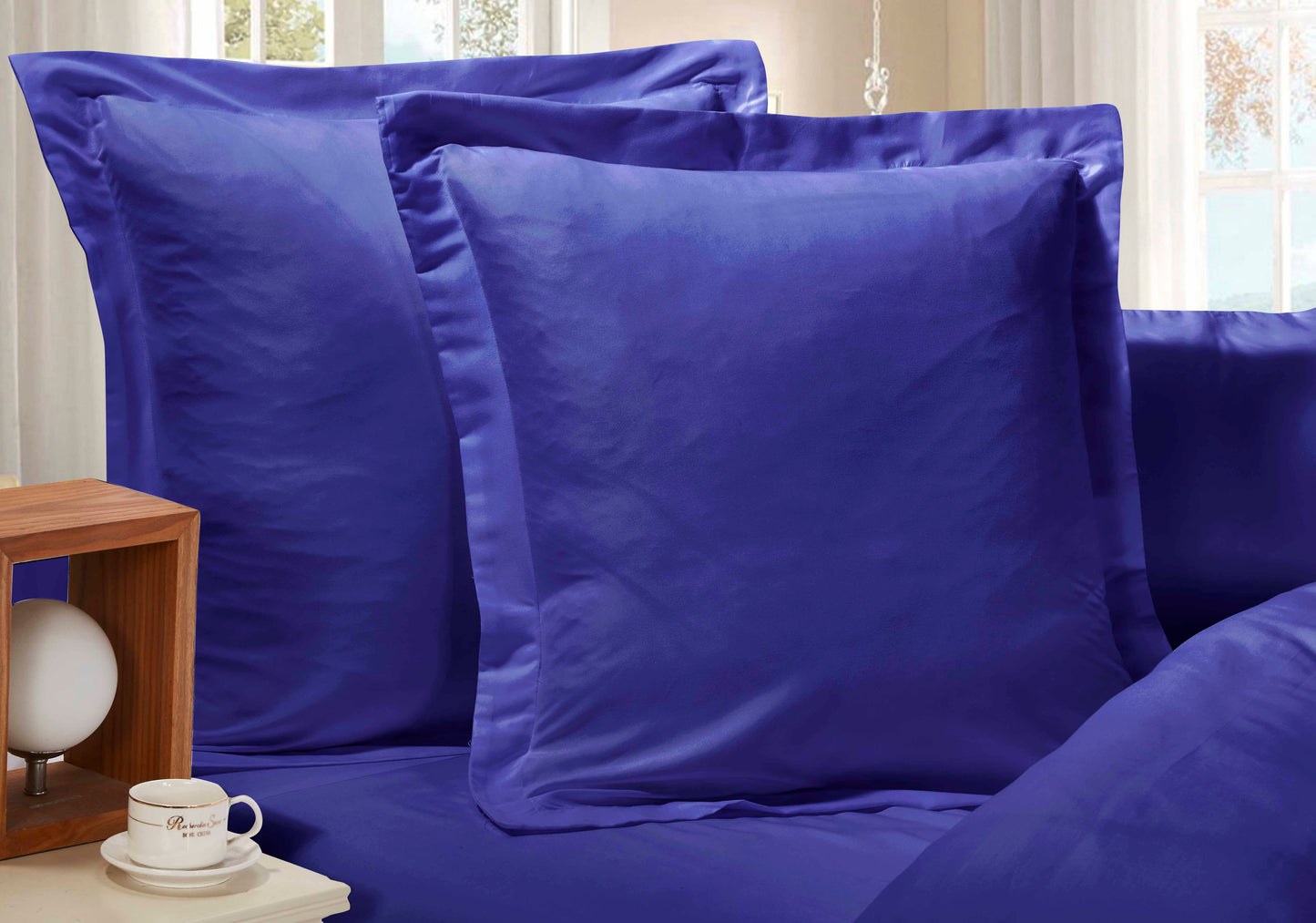 Pair of 1000TC Ultra Soft European Pillowcases