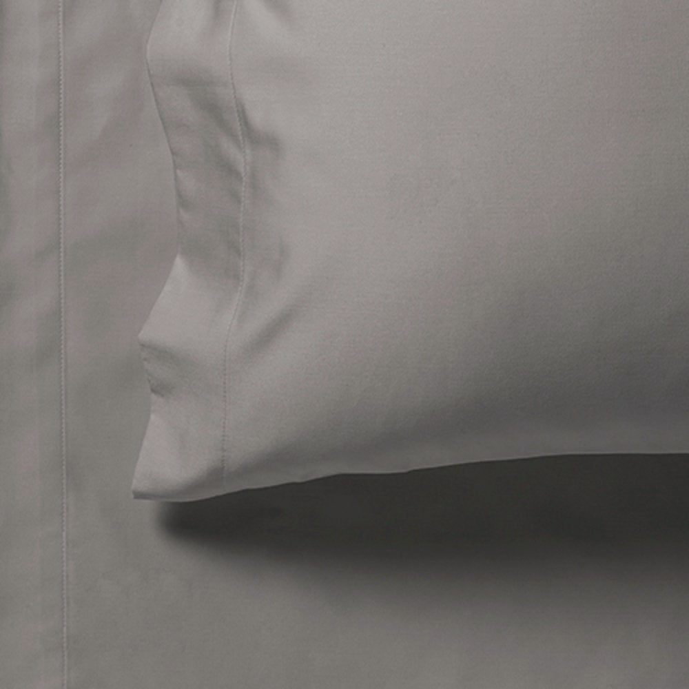 1000TC Ultra Soft Sheet Set - Single/Double Queen/King/Super King Size Bed - Grey