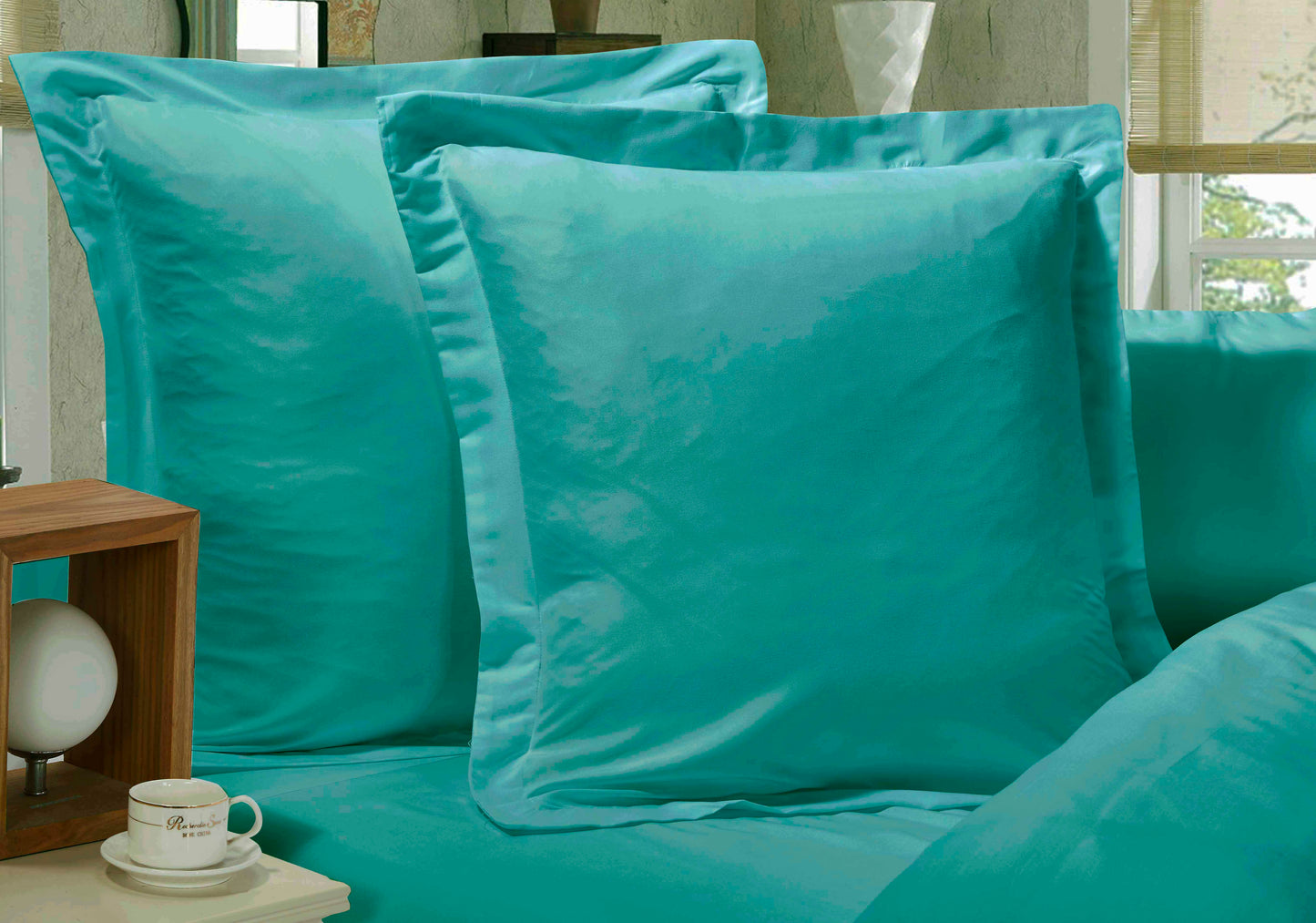 Pair of 1000TC Ultra Soft European Pillowcases