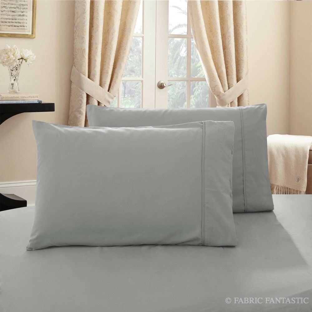1000TC Ultra Soft European/Standard Pillow cases Queen/King Size V Shp/Body Pillowcase