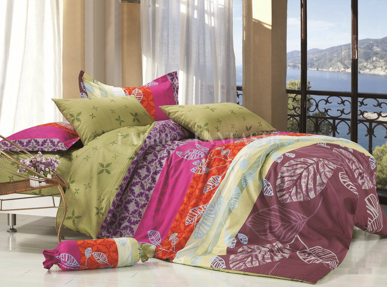 BINFEN Sheet Set Double/Queen/King Size Bed Flat&Fitted&Pillowcases Cotton