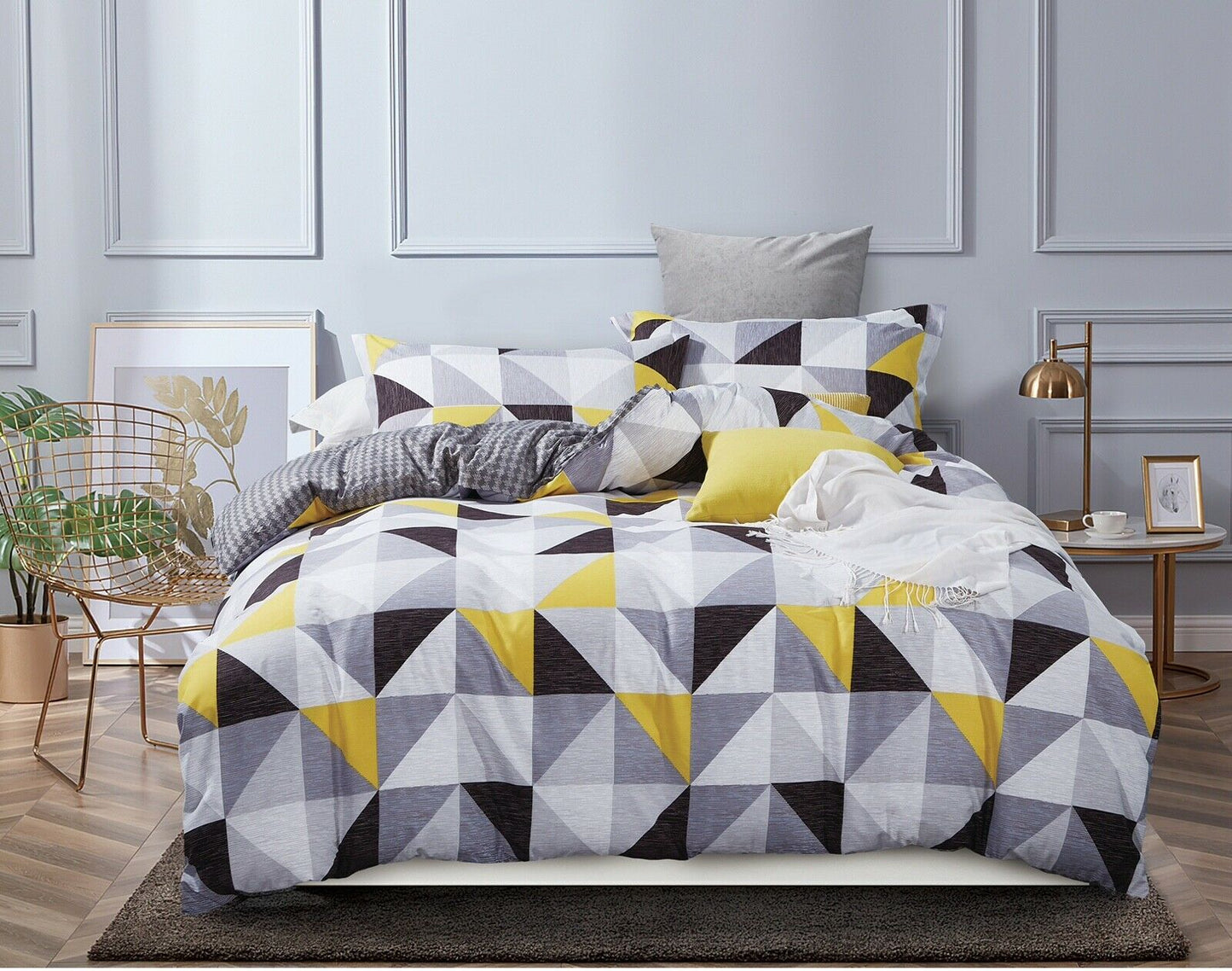 Duvet/Doona/Quilt Cover Set Queen/King/Super King Size Bed M421