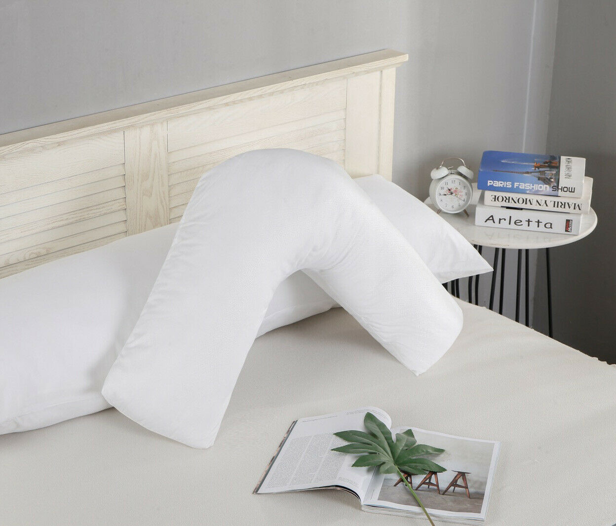 1000TC Ultra Soft European/Standard Pillow cases Queen/King Size V Shp/Body Pillowcase