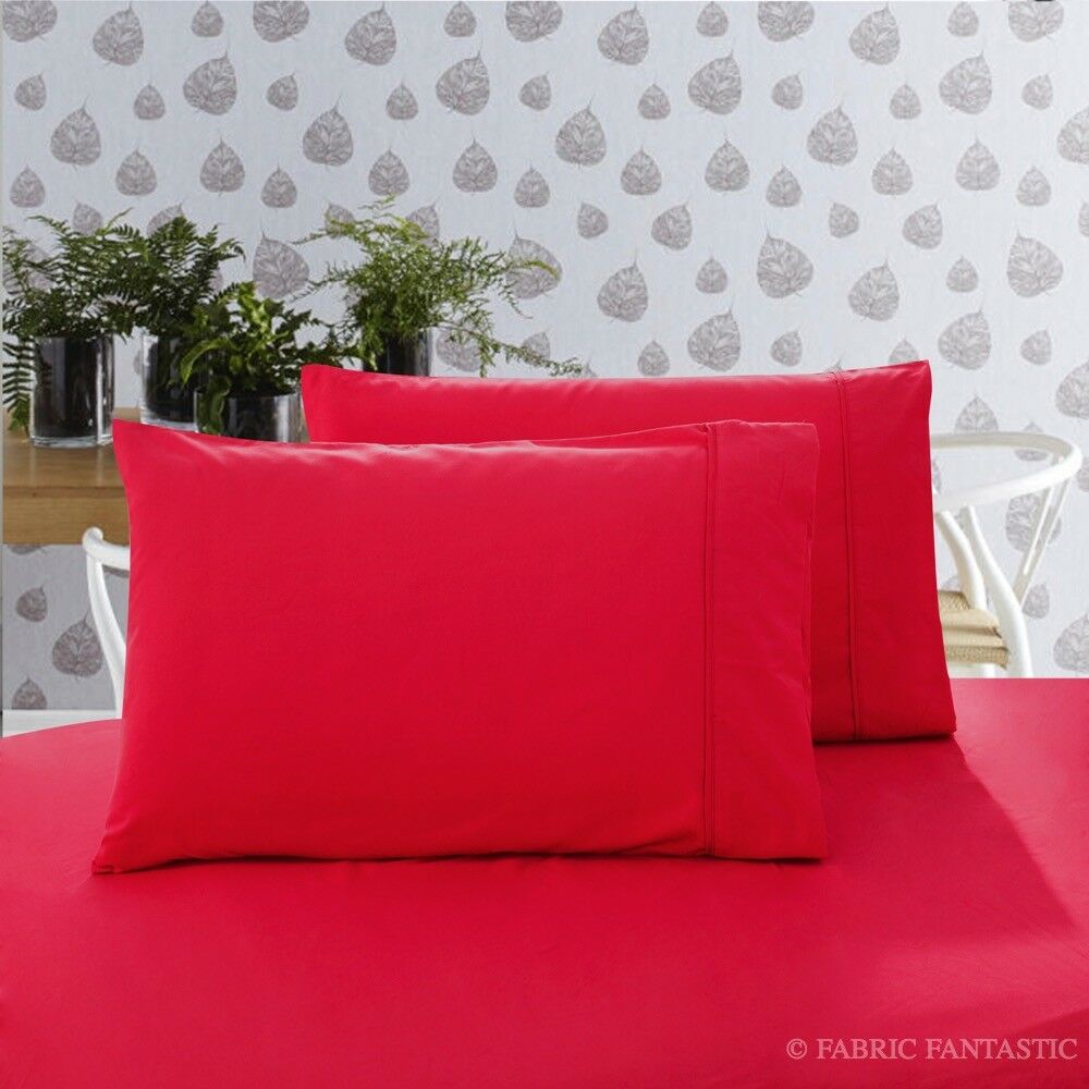1000TC Ultra Soft European/Standard Pillow cases Queen/King Size V Shp/Body Pillowcase
