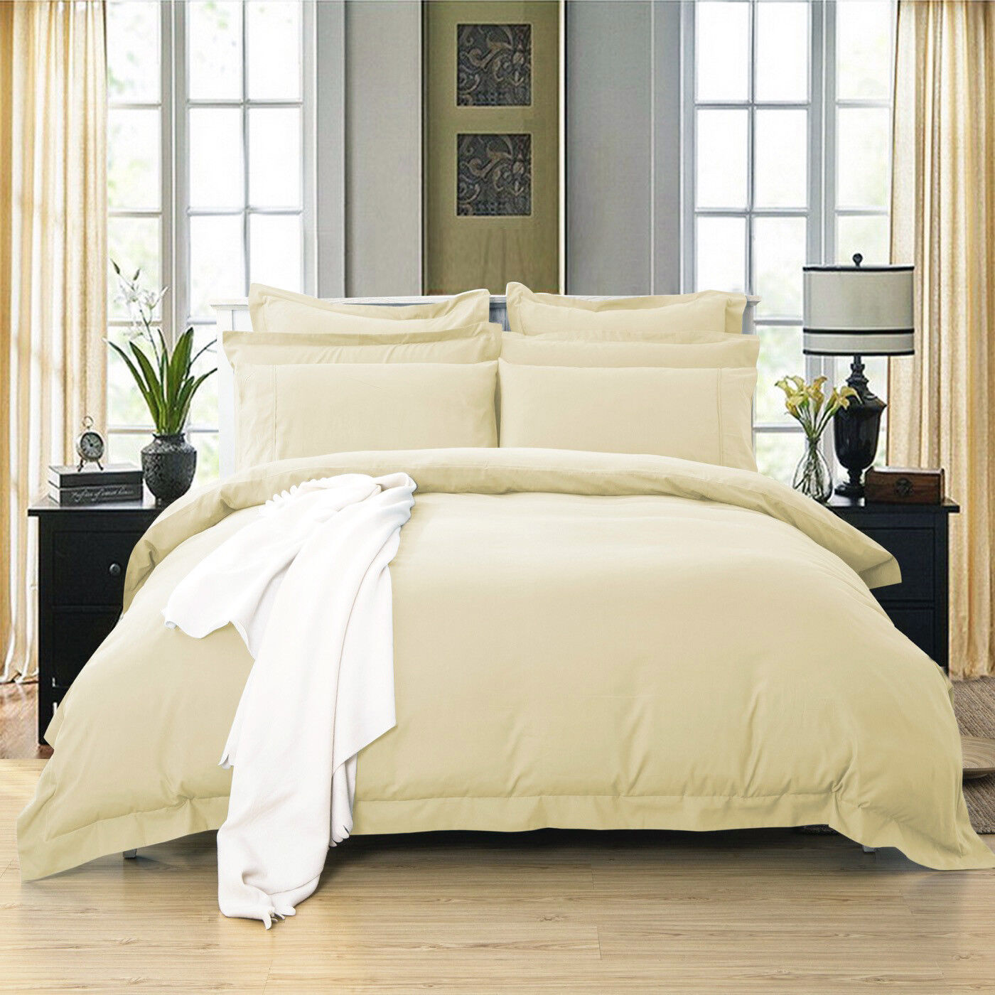 Tailored Ultra Soft 1000TC Duvet/Doona/Quilt Cover Set Collection Double Queen/King/Super King Size