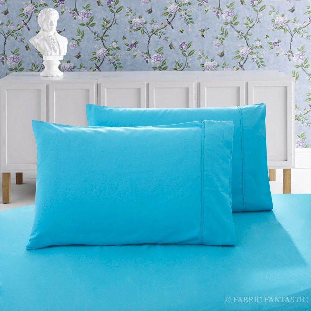 Pair of 1000TC Ultra Soft Deluxe Standard Pillowcases / Pillow Cases