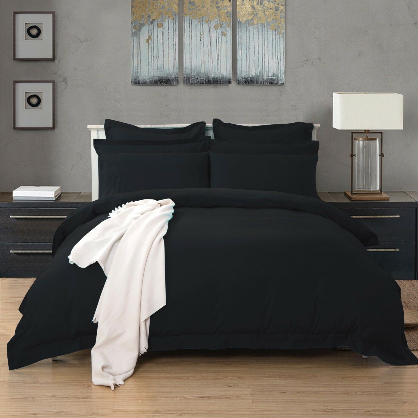 Tailored Ultra Soft 1000TC Duvet/Doona/Quilt Cover Set Collection Double Queen/King/Super King Size