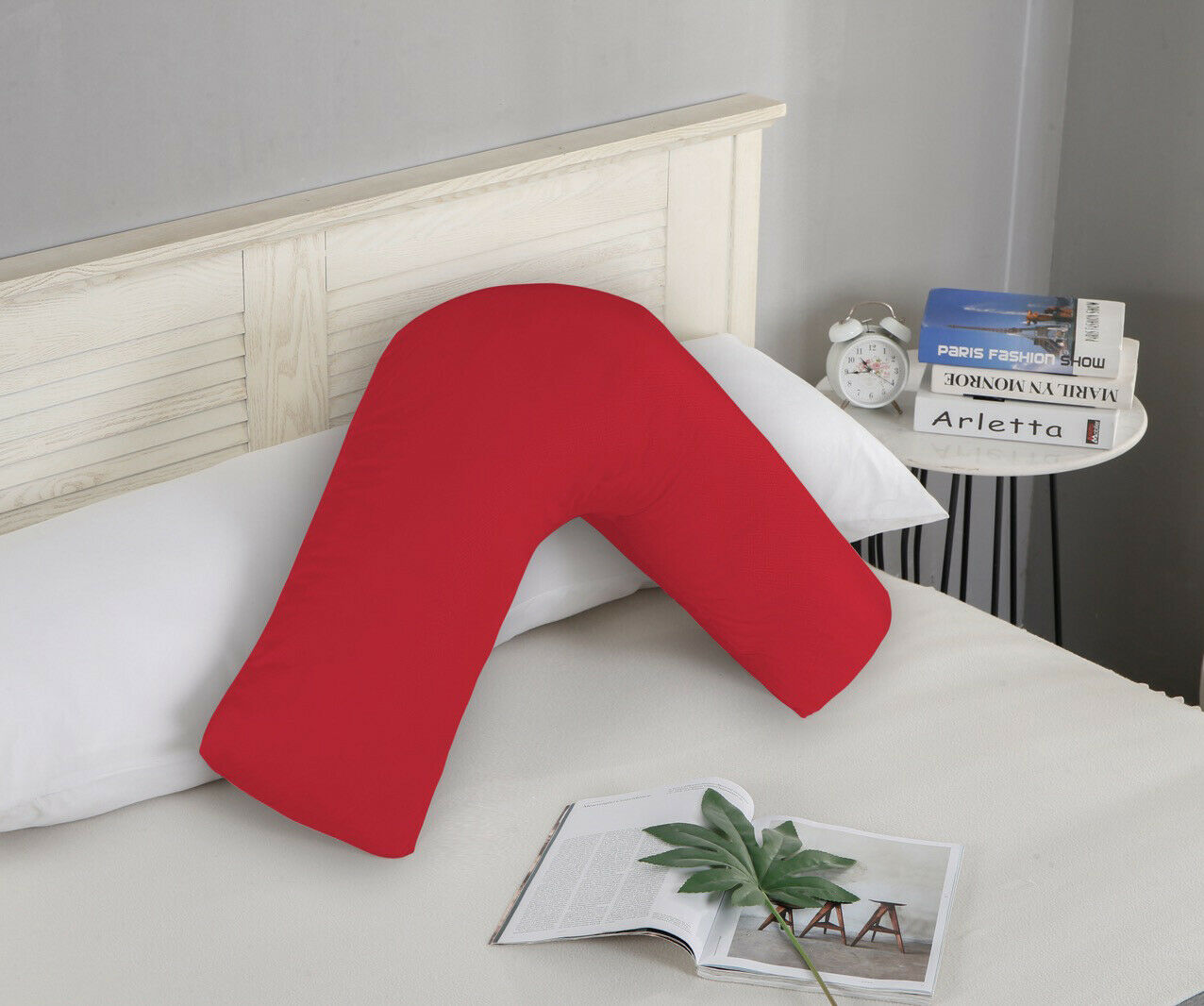 1000TC Ultra Soft European/Standard Pillow cases Queen/King Size V Shp/Body Pillowcase