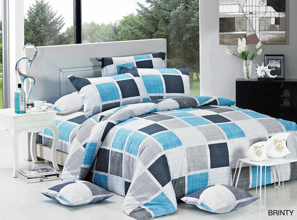 Elegant Doube/Queen King/Super King Size Bed Doona/Duvet/Quilt Cover Set Collection