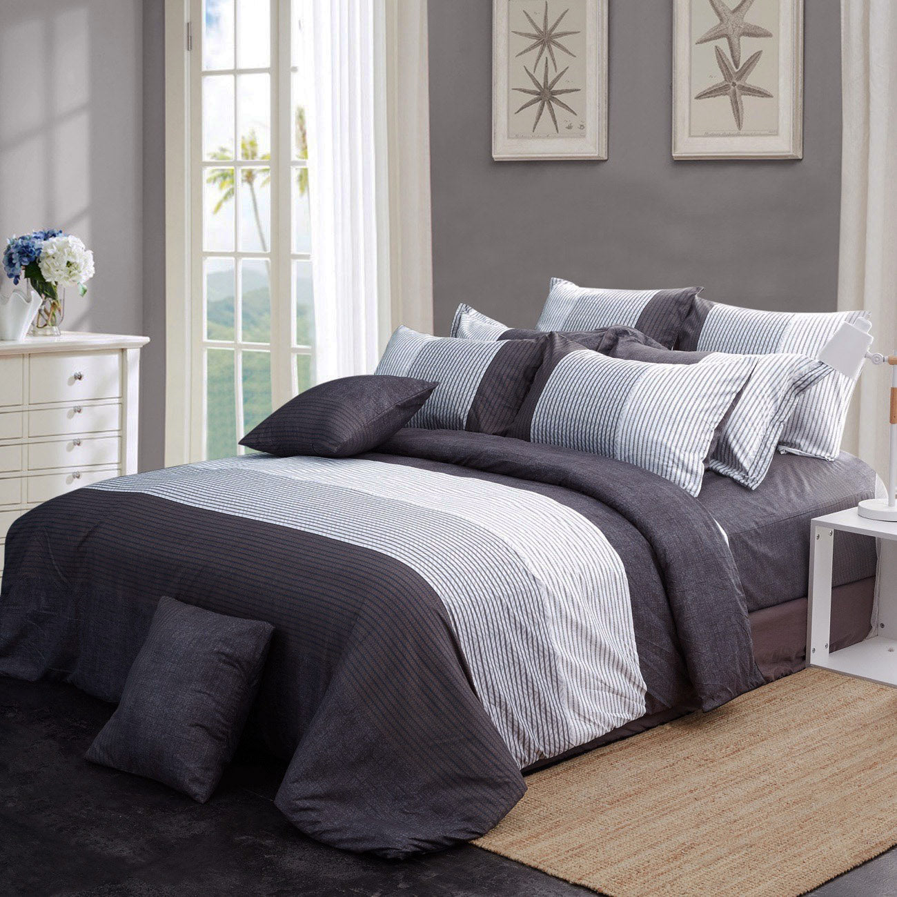Chimes Queen/King/SuperKing Size Bed Duvet/Doona/Quilt Cover Set M313