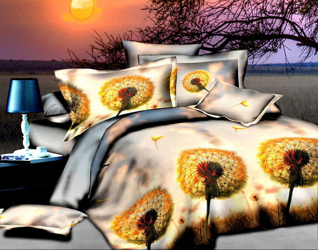 Dandelion Quilt Cover Set -King Size-M173
