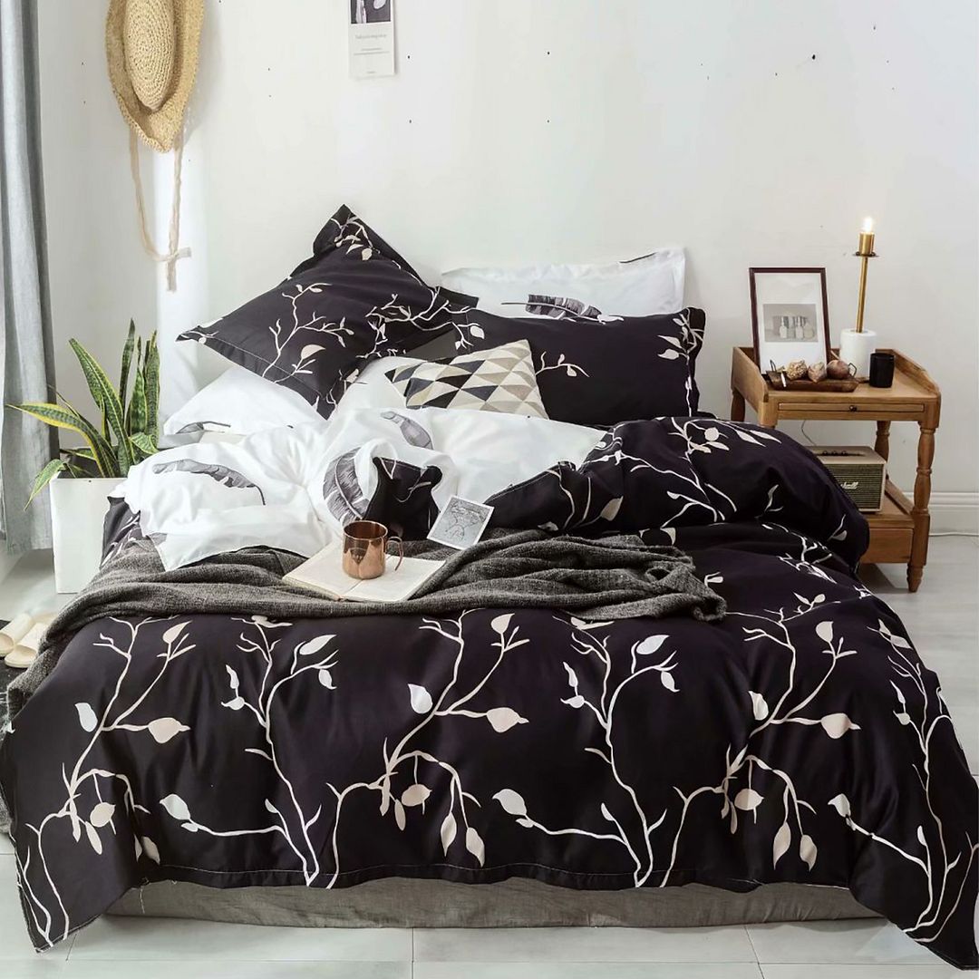 Dakota Duvet Cover/Quilt Cover Set (Queen/King/Super King Size Bed) M467