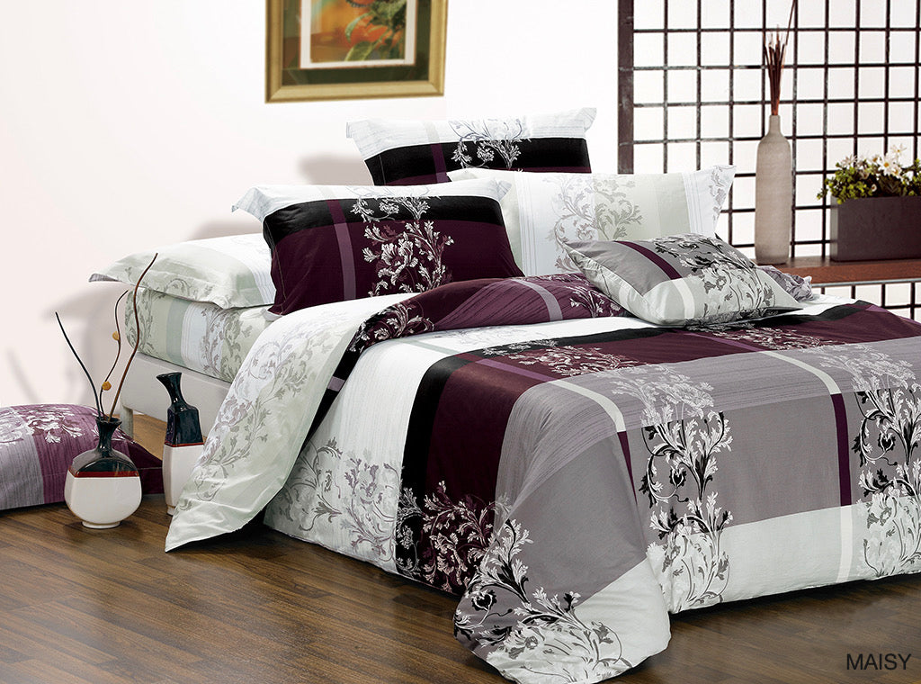 Elegant Doube/Queen King/Super King Size Bed Doona/Duvet/Quilt Cover Set Collection