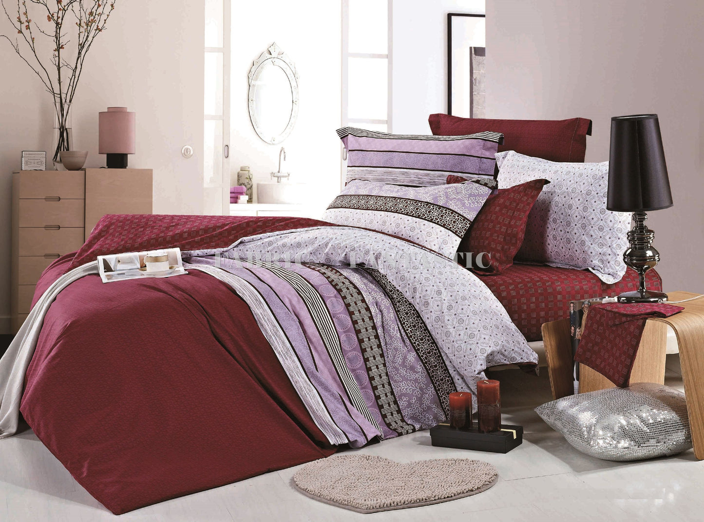 Artistic Quilt Cover Set -Queen Size-T202