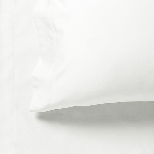 1000TC Ultra Soft Sheet Set - Single/Double Queen/King/Super King Size Bed - White