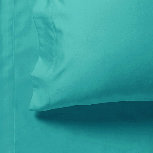 1000TC Ultra Soft Sheet Set - Single/Double Queen/King/Super King Size Bed - Teal