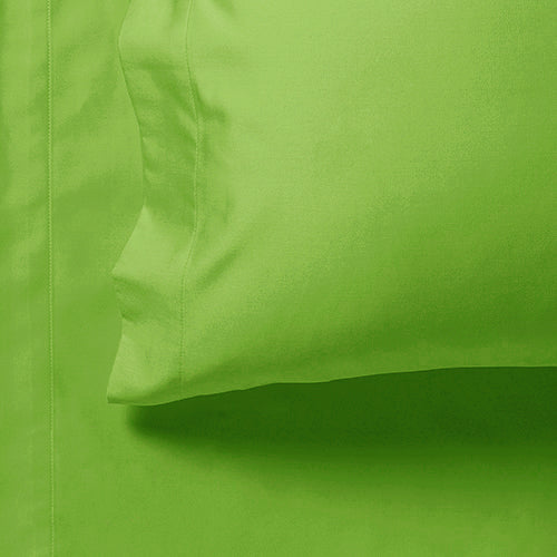 1000TC Ultra Soft Sheet Set - Single/Double Queen/King/Super King Size Bed - Green