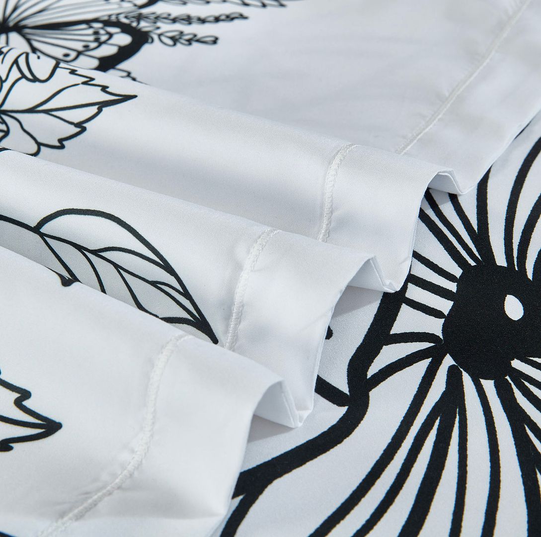 Viene Floral Quilt/Duvet Cover Set (Queen/King/Super King Size)