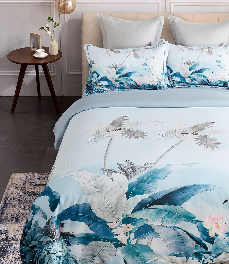 Tropical Quilt/Duvet Cover Set (Queen/King/Super King Size)