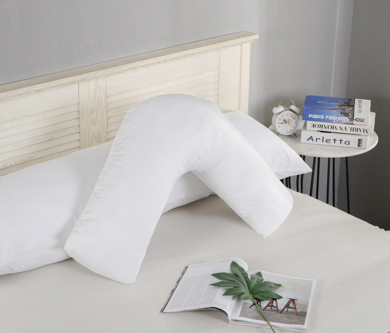 1000TC Ultra Soft V shape Pillowcase Cover 78 x 36cm