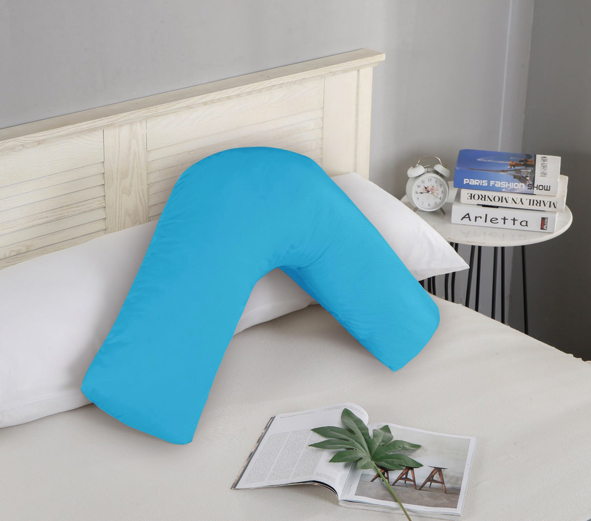 1000TC Ultra Soft V shape Pillowcase Cover 78 x 36cm