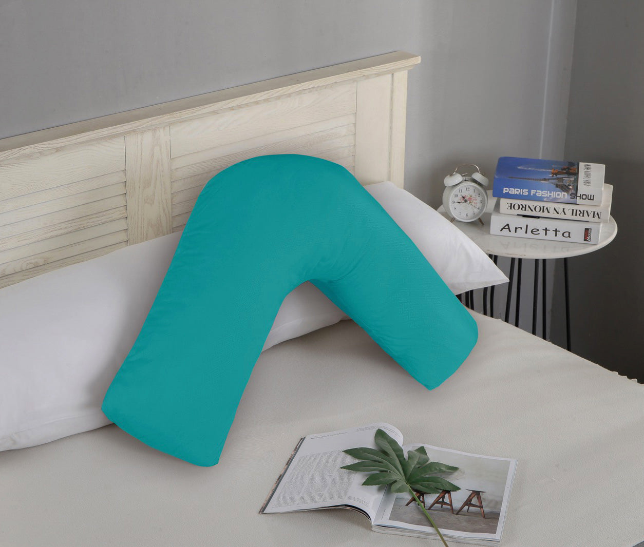 1000TC Ultra Soft V shape Pillowcase Cover 78 x 36cm