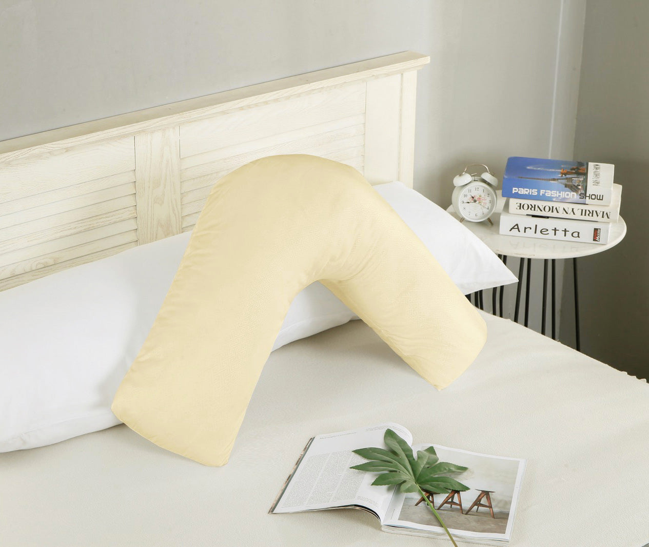 1000TC Ultra Soft V shape Pillowcase Cover 78 x 36cm