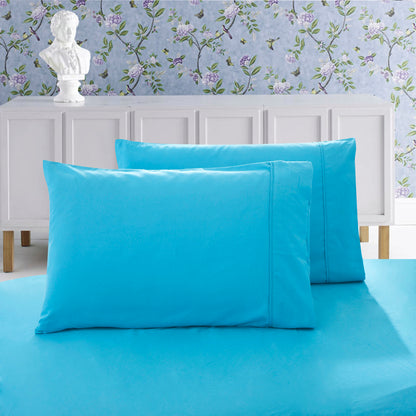 Pair of 1000TC Ultra Soft QUEEN Size Pillow cases / KING Size Pillowcases