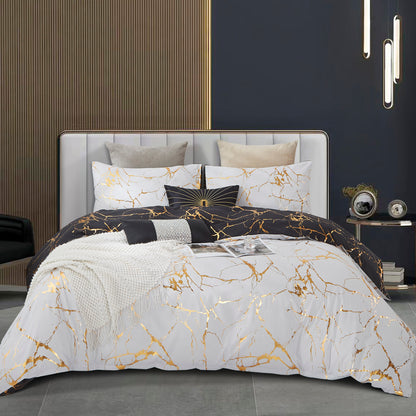 Reversible Queen/King/Super King Size Bed Doona/Duvet/Quilt Cover Pillowcase Set Collection
