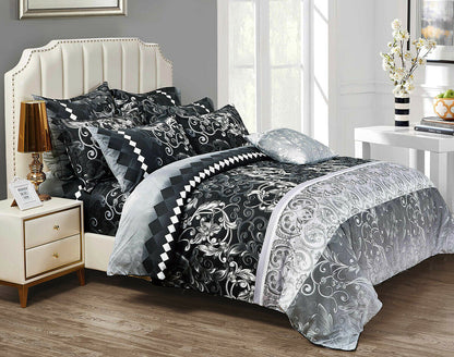 COSTA Quilt Cover Set - Double Queen/King/Super King Size Bed