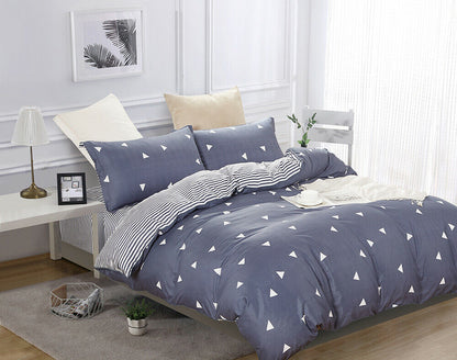 Tolhurst Duvet/Doona/Quilt Cover Set - Queen/King/Super King Size Bed M447