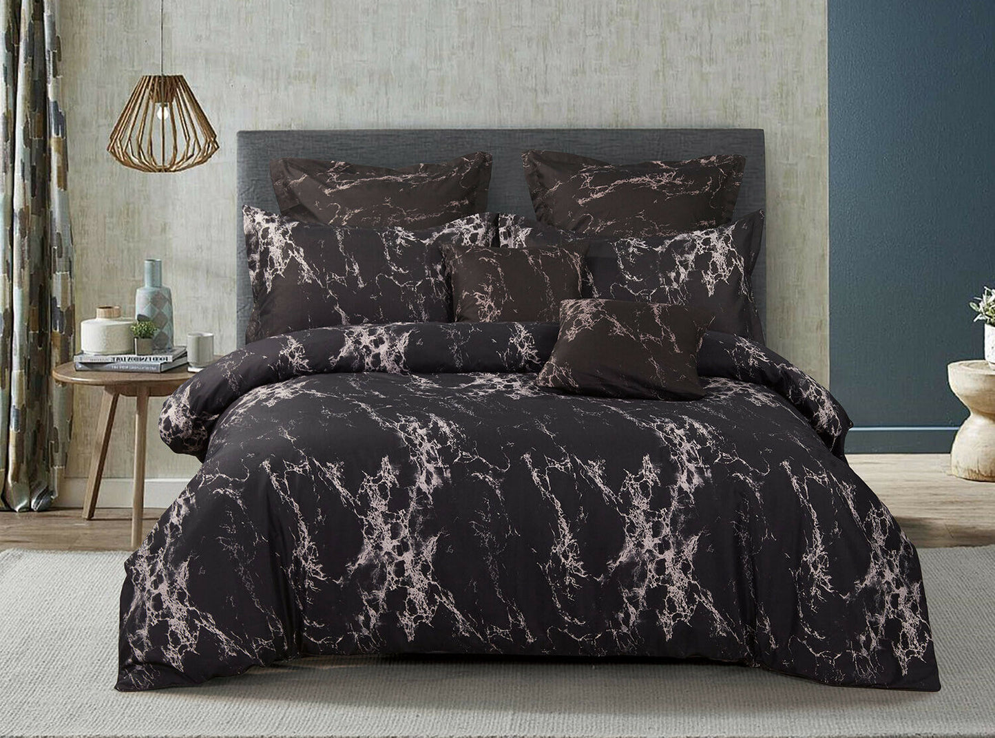 Marble Queen/King/SuperKing Size Bed Duvet/Doona/Quilt Cover Set M403
