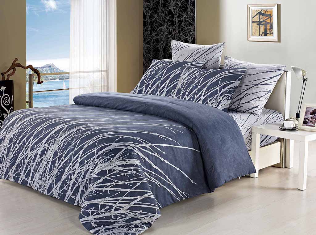 ESHA Tree Quilt Cover Set - Double Queen/King/Super King Size Bed