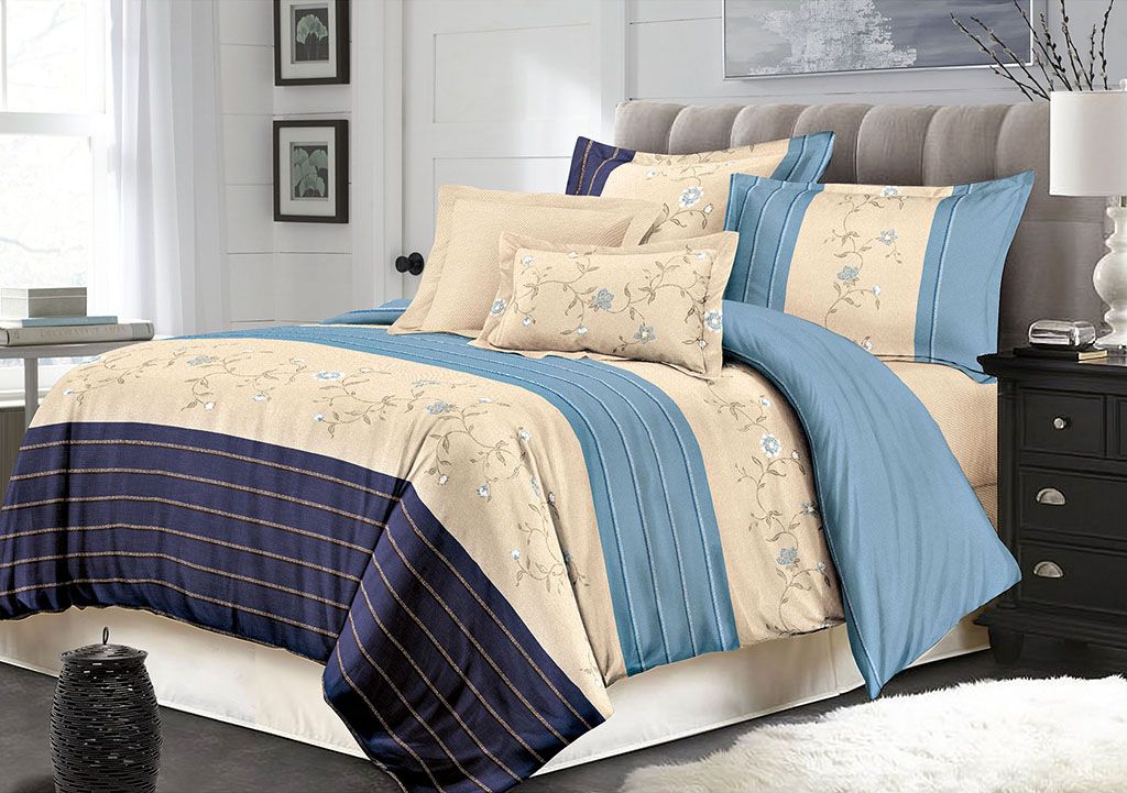 Artistic Quilt Cover Set -Queen Size-M319