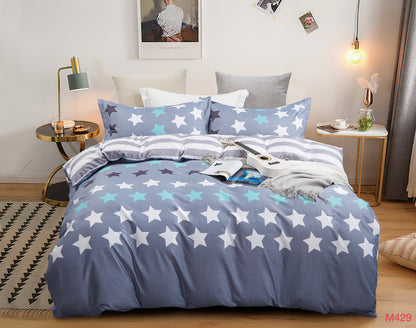 Geometrical Floral Queen/King/Super King Size Bed Doona/Duvet/Quilt Cover Set Collection