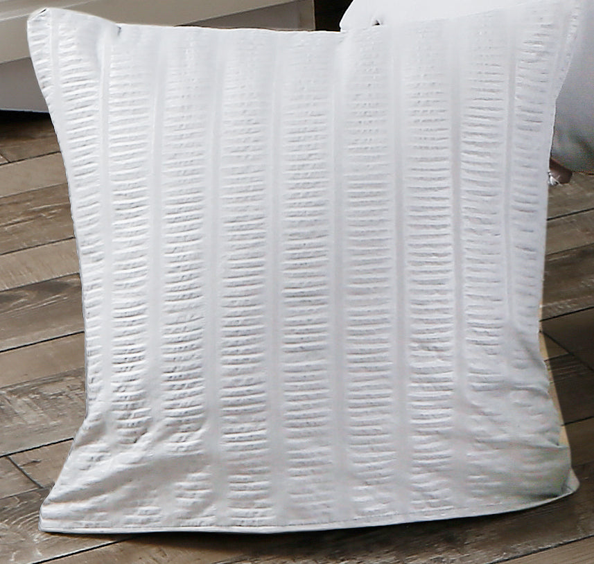 Premium Ultra Soft Seersucker Cushion Covers