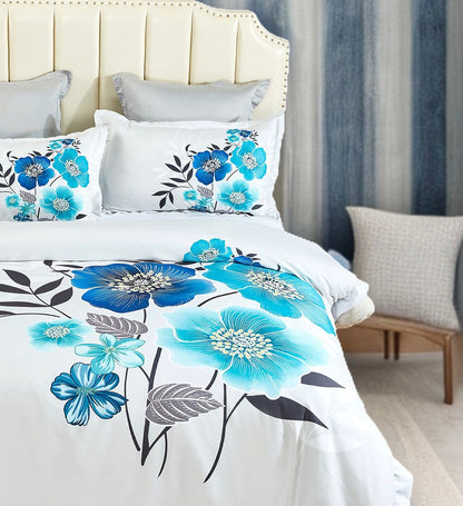 Braithe Floral Quilt/Duvet Cover Set (Queen/King/Super King Size)