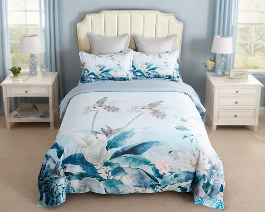 Tropical Quilt/Duvet Cover Set (Queen/King/Super King Size)