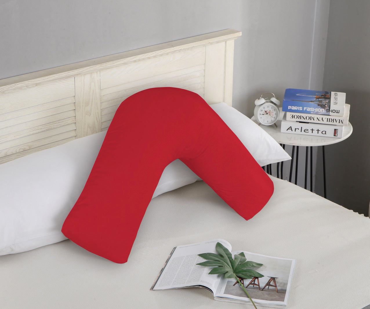 Dunelm v outlet shaped pillow case